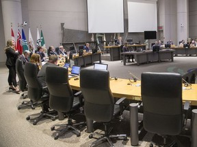 Council chambers during the Ottawa Draft Budget Meeting at City Council.