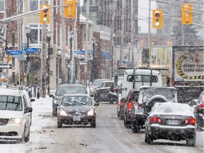 Light snow Friday should end late in the day.