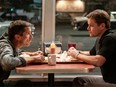 Christian Bale and Matt Damon in Twentieth Century Fox’s Ford v Ferrari.