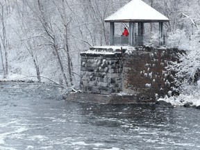 A picturesque view over the Rideau River near Manotick.