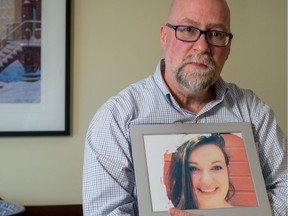 Alain Beliveau's daughter, Sara-Jane, a law student at U of O, died of an opioid overdose earlier this year. November 20, 2019.