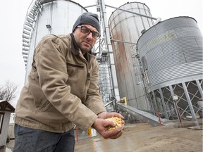 Ontario grain farmer Markus Haerle has been hard hit by the propane shortage caused by the CN Rail strike.