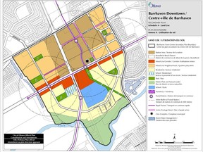 City Of Ottawa illustration from Barrhaven Downtown Secondary Plan, October 2019.