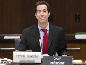 Chair Anthony Housefather raises the gavel to start a meeting of the House Justice Committee in Ottawa on February 13, 2019.