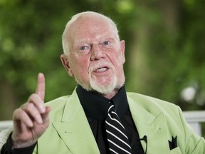 Don Cherry sits down with Joe Warmington for a summer coach's corner on Tuesday July 16, 2019.