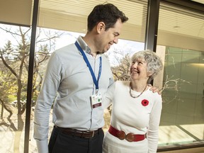 The Ottawa Hospital’s Dr. Guillaume Martel used an unconventional surgery technique to save the life of Phyllis Holmes.