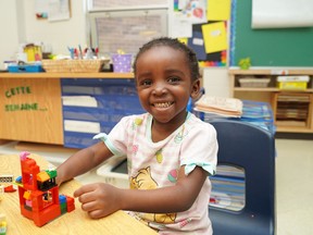 The OCSB’s kindergarten program ensures that students feel safe, supported and encouraged as they learn through play.