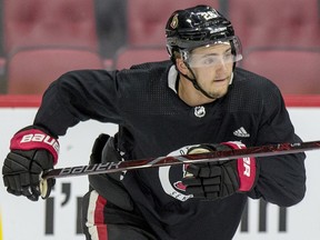 Ottawa Senators defenceman Erik Brannstrom