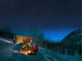 The new EXP cabins at Parc national des Grands-Jardins, near Baie-St-Paul in Charlevoix, allow travellers to sleep deep in nature.