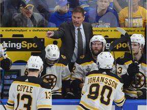 Head coach Bruce Cassidy and the Boston Bruins were one win away from capturing the Stanley Cup last season.