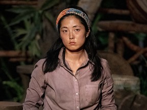 Kellee Kim at Tribal Council on "Survivor: Island of Idols".