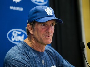 Toronto Maple Leafs head coach Mike Babcock