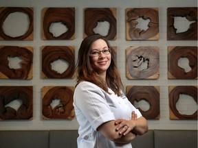 Sous-chef Kathryn Ferries poses for a photo at Stofa restaurant in Ottawa Wednesday Nov 20, 2019.