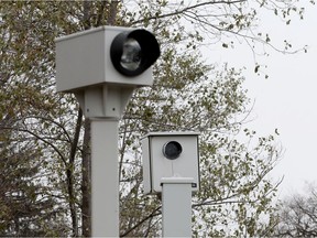 Red light camera on Smyth Road in Ottawa.