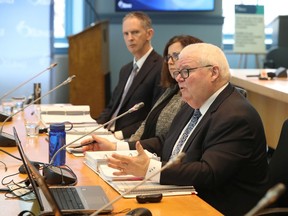 City of Ottawa Auditor General Ken Hughes tables his 2019 Annual Report at the Audit Committee at city hall in Ottawa Tuesday Nov 26, 2019.