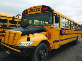 A school bus in Ottawa