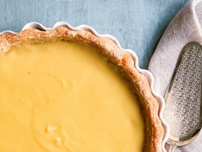 Magnolia vinegar and brown butter pie from South.