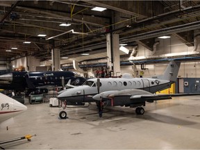 Canada is buying three surveillance aircraft from the U.S. similar to the U.S. Air Force plane shown in this photo taken in November 2019. The planes will be used by Canadian special forces. U.S. Air Force photo.