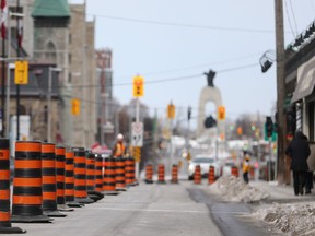 Elgin Street will re-open to traffic on Dec. 16.