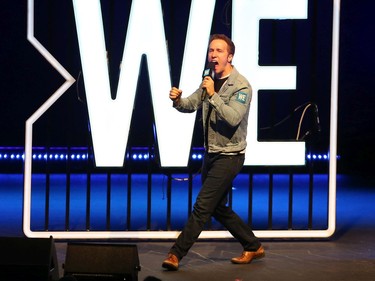 We co-founder, Craig Kielburger speaks at the We Day festivities held at the National Arts Centre in Ottawa, December 10, 2019.