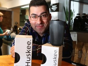 Ahmet Oktar is the co-owner of Happy Goat Coffee chain. His company is taking part in a coffee-mug swap scheme that encourages people to use reusable mugs.