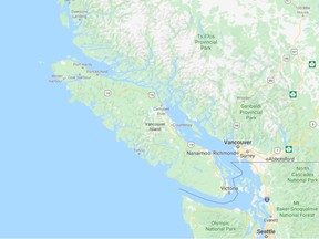 The area around Vancouver Island has seen a number of earthquakes recorded in recent days.