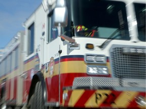 An Ottawa Fire Services rope rescue was performed Tuesday from Cummings Bridge.