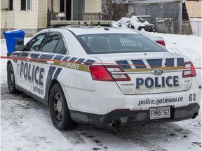 A file photo of a Gatineau police vehicle.