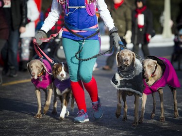 The Salvation Army's Santa Shuffle Fun Run and Elf walk was held Saturday, December 7, 2019.