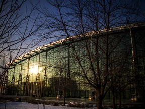 A view of the Library and Archives Canada preservation centre in Gatineau, where thousands of portraits are in storage.