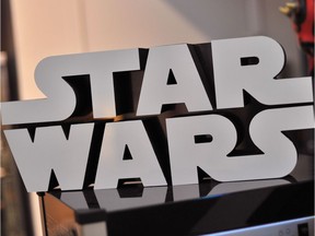 The Star Wars logo.