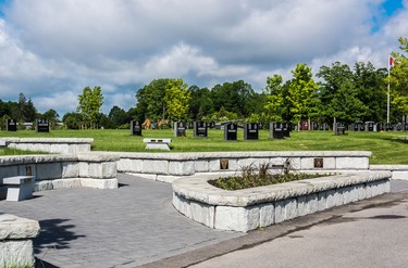 4. OTTAWA POLICE SERVICE:
Another trusted partner in community safety represented at Beechwood is the Ottawa Police Service. In 2011, the Ottawa Police Association and Senior Officers’ Association, with the support and collaboration of the Ottawa Police Service and the Beechwood Cemetery Foundation, opened the Ottawa Police Service Memorial Cemetery. The OPS Memorial Cemetery celebrates more than 150 years of policing by recognizing and honouring OPS members and their families for commitment to community through policing. The memorial ground is offered to all deceased OPS regular members, veterans of all amalgamated police forces, civil servants employed by the Ottawa Police Service and their families.