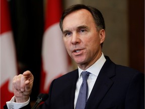 Finance Minister Bill Morneau delivers the fiscal update earlier this week.