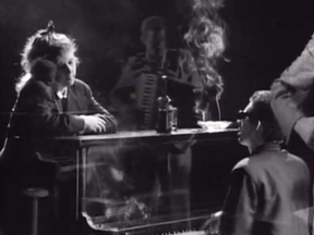 Kirsty MacColl and Shane MacGowan in a scene from the "Fairytale of New York" video. "Sometimes characters in songs and stories have to be evil or nasty in order to tell the story effectively," MacGowan said in a statement last year.