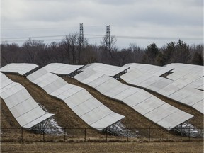 File photo: Port Hope Solar Farm, by the 401, east of Port Hope, Ont.  on Wednesday March 14, 2018.