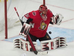 Ottawa Senators goalkeeper Anders Nilsson.