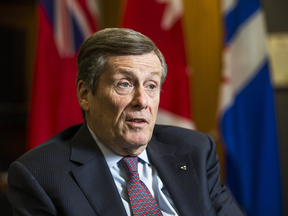 At every chance he got, Toronto mayor John Tory would insist property taxes are simply the wrong pool from which to draw for big-time infrastructure projects — knowing full well no other pools were available.