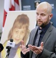 Windsor police Det. Scott Chapman speaks during a news conference at police headquarters on Friday to announce the closing of a nearly 50-year-old homicide cold case. Police said the killer of Ljubica Topic, 6, recently died without ever having been charged for her brutal murder.