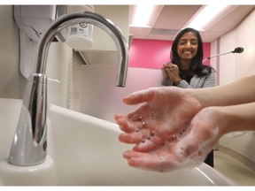 Dr. Nisha Thampi poses for a photo at CHEO in Ottawa Monday Dec 16, 2019.