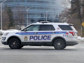 Ottawa Police Service vehicle.