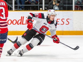 Ottawa 67's centre Marco Rossi.