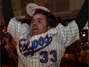 ExposFest founder Perry Giannias is thrilled that former Montreal Expo Larry Walker was inducted into the Baseball Hall of Fame at the 1909 Taverne Moderne in Laval on Tuesday.