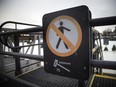 The NCC closed the Rideau Canal Skateway Saturday night until further notice.