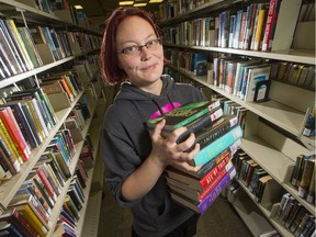 Sarah Fisk has read more than 1,100 books since she began tracking her reading habits in 2014. This year, she expects to get through 180, but is eyeing 200.