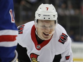 Brady Tkachuk of the Ottawa Senators