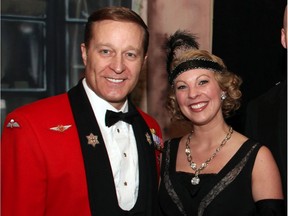 In this 2015 file photo, honorary colonel Bryan Brulotte is shown with Kaitlin Marriner at the Victory Ball held for the Military Family Resource Centre-National Capital Region, at the Château Laurier.