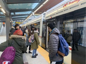 LRT passengers give their new system mixed reviews, depending on time of day.