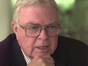 Former conservative MP John Crosbie.
