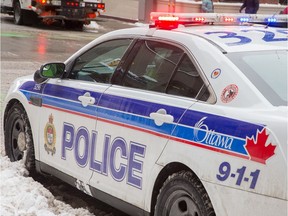 Ottawa Police Services vehicle