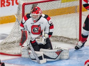 Files: 67's goalie Cédrick Andrée